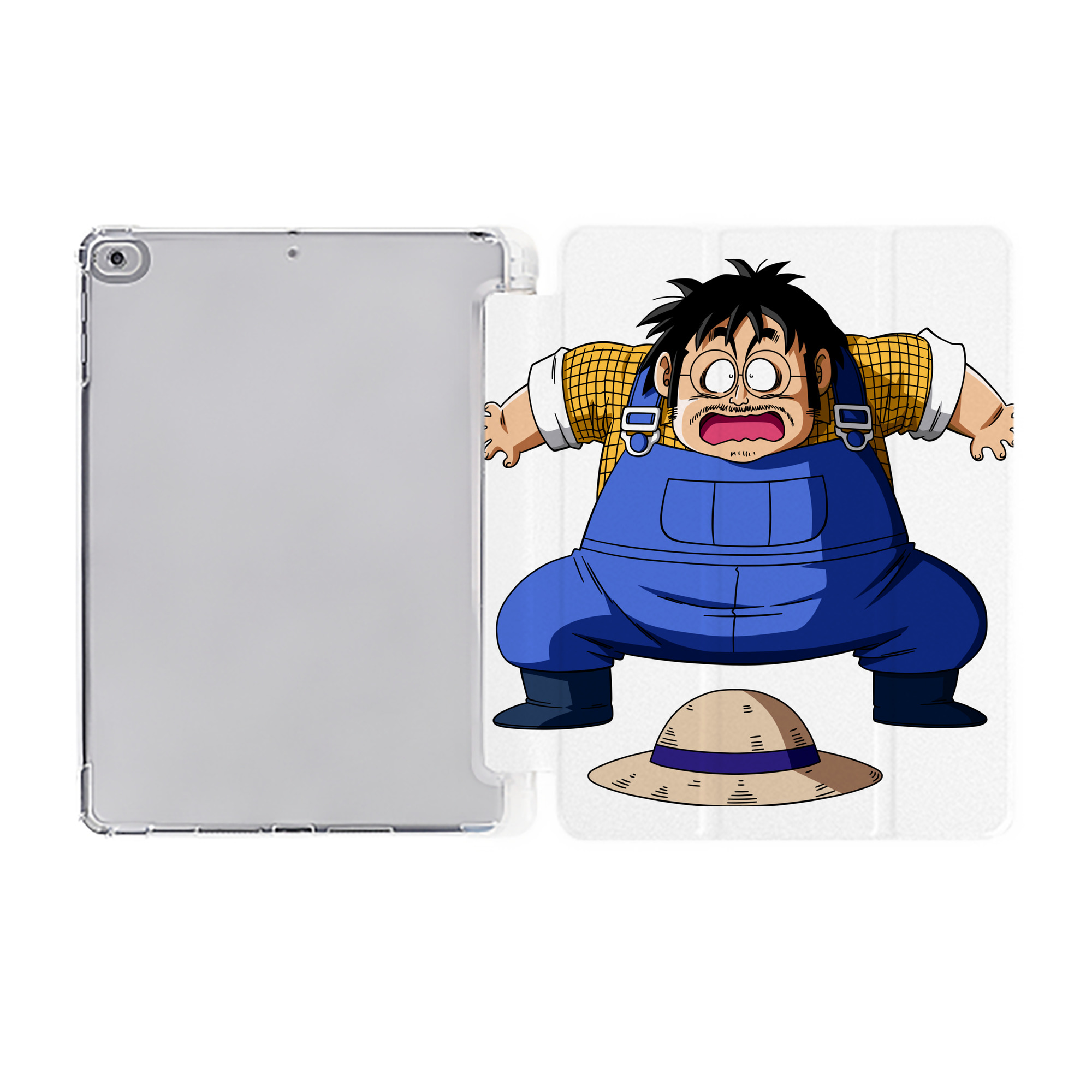 （画像用） ドラゴンボール DRAGON BALL IPad ケース ペン収納付き 三つ折りスタンド PUレザー×シリコン 対応機種9.5/10.5/10.9インチ